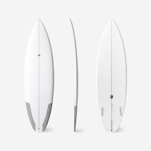 Shortboard mit Futures Box ohne Finnen Leistung weiß