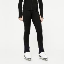 Eiskunstlauf-Leggings Kinder Training - schwarz
