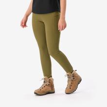 Leggings Damen robust Trekking - MT500 khaki