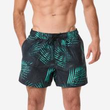 Boardshorts Herren kurz 100 Palm 15'' grün