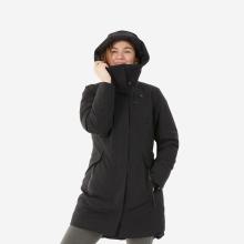 Parka Damen bis -10 °C wasserdicht Wandern - NH500 schwarz