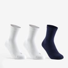 Kinder Tennissocken High 3er Pack - RS 160 weiß/marineblau