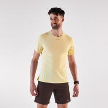 Laufshirt kurzarm Herren Langstrecke - Run 900 gelb mit Print
