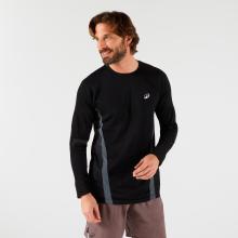 Herren Tennis Langarmshirt - Thermic schwarz