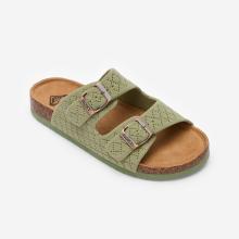 Sandalen Damen Doppelriemen Manou khaki