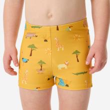 Badehose Boxer Baby/Kinder - Print Savanne/gelb