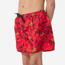 Boardshorts Jungen 100 Happysurf rot