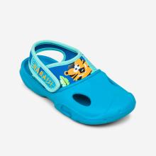 Bade-Clogs Kinder - 500 Tiger/blau