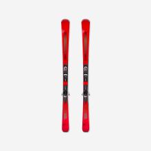 Ski Herren mit Bindung Piste Boost 500 rot