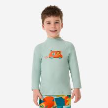 UV-Shirt langarm Baby - Van seladongrün
