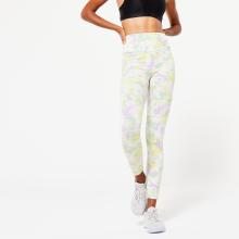 Leggings Damen figurformend - 520 blasslila bedruckt