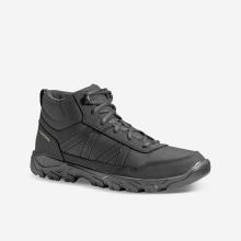 Wanderschuhe Herren halbhoch Wandern - NH100 schwarz