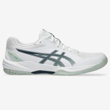 Damen/Herren Handballschuhe - Asics Gel Task weiß/grau