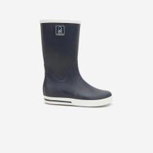 Segelstiefel Gummistiefel Damen/Herren 500 marineblau