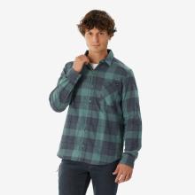 Trekkinghemd Herren warm langarm - Travel 500 grün