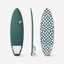Surfboard Shortboard Schaumstoff 6'2 500 Soft RAD grün