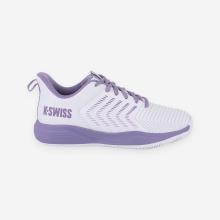 Damen Tennisschuhe Sandplatz - Ultrashot Light weiß/violett