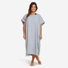 Surf-Poncho Damen/Herren - 100 grau meliert