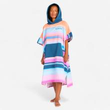 Surf-Poncho Damen/Herren - 500 Sunset rosa