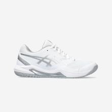 Damen Tennisschuhe Multicourt - Gel Dedicate 8 weiss/silbern