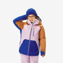 Snowboardjacke Kinder 6 ‒ 10 Jahre Ziprotec - SNB 500 dreifarbig