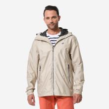 Regenjacke Segeln Herren wasserdicht Sailing 100 beige