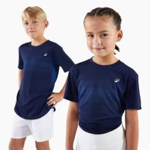 Kinder Tennis T-Shirt - T-Shirt Light dunkelblau