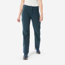 Wanderhose Damen warm wasserabweisend belüftet Winterwandern - SH500 grün