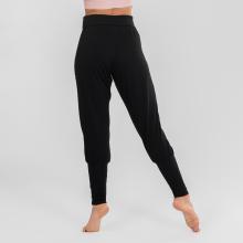 Tanzhose Modern Dance Damen verengter Beinabschluss - schwarz