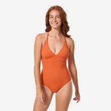 Badeanzug Damen strukturiert Bea Simi terracotta