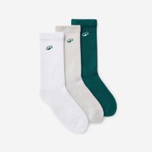 Socken Mid 3er-Pack - Elementals grün/grau