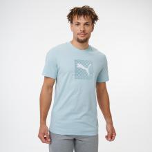 T-Shirt Herren Baumwolle - hellblau