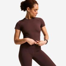T-Shirt Damen - dunkelbraun