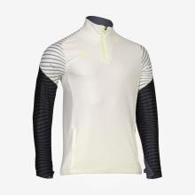 Damen/Herren Fußball Sweatshirt 1/2 Zip - VIRALTO Ripples weiß/schwarz