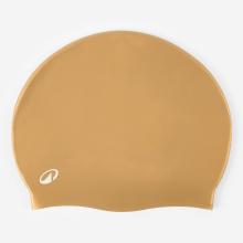 Badekappe Silikon - goldfarben