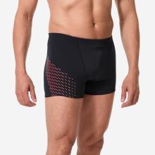 Badehose Boxer - Fiti schwarz/rot