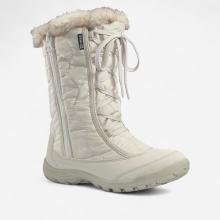 Winterstiefel Mädchen Gr. 30–38 Reißverschluss warm wasserdicht - SH500 weiß