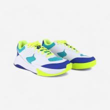 Kinder Volleyballschuhe - VS100 Komfort weiß/blau/grün