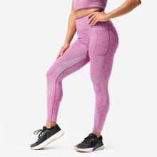 Leggings Damen nahtlos - dunkellila