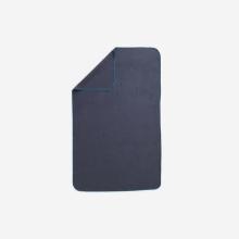 Mikrofaser-Handtuch gestreift Größe L 80 × 130 cm - dunkelblau