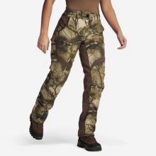 Jagdhose 500 Damen geräuscharm atmungsaktiv Camouflage