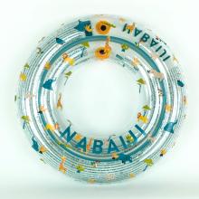 Schwimmring aufblasbar 65 cm - Savanne transparent