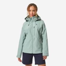 Segeljacke Damen wasserdicht winddicht 500 hellkhaki