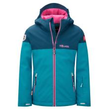 Trollkids Hallingdal Jacke Kinder - turq/madeir