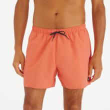 Boardshorts Surfen Herren kurz 15" 100 Hendaia mit Taschen Brick