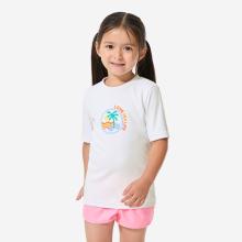 UV-Shirt Kinder 100 Love Life weiß