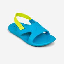 Badesandalen Kinder - Slap 100 Basic blau/grün