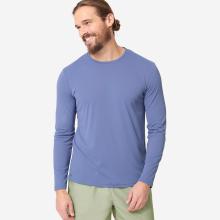 UV-Shirt Surfen Herren langarm blau