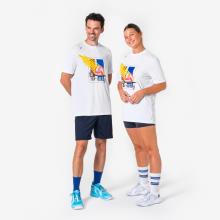 Damen/Herren Volleyball T-Shirt - Trainingsshirt weiß