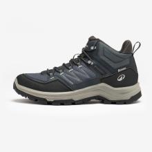 Wanderschuhe Herren hoch wasserdicht - MH100 grau